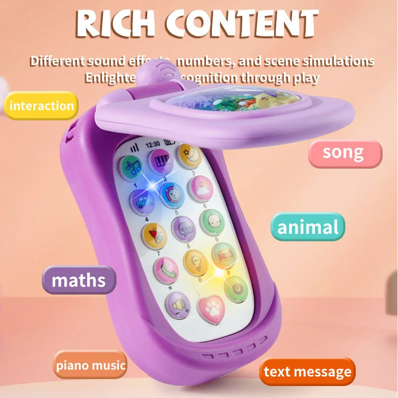 Toy Phone for Kids – Musical Educational Learning Phone