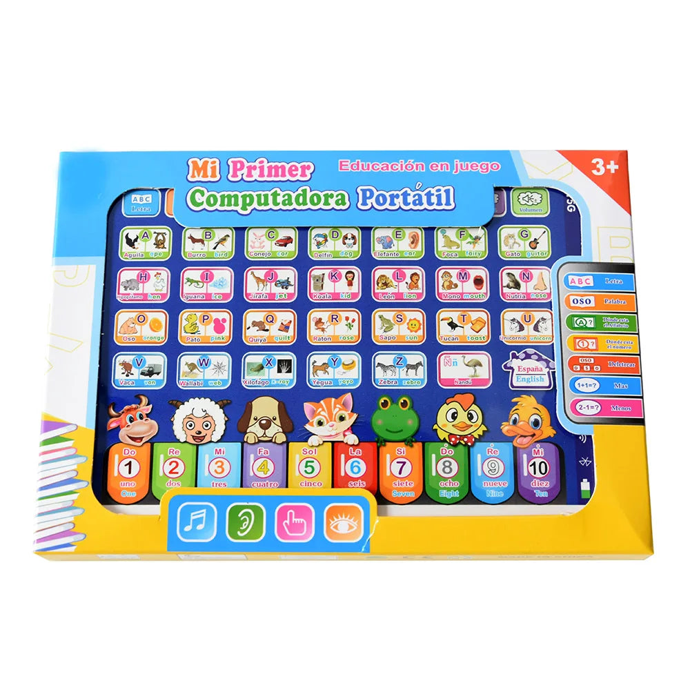 Spanish Learning Tablet for Kids – Interactive Educational Toy