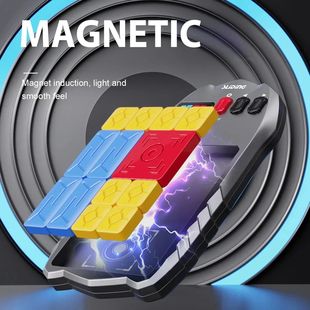 Huarong Road Puzzle – Magnetic Sliding Logic Brain Teaser