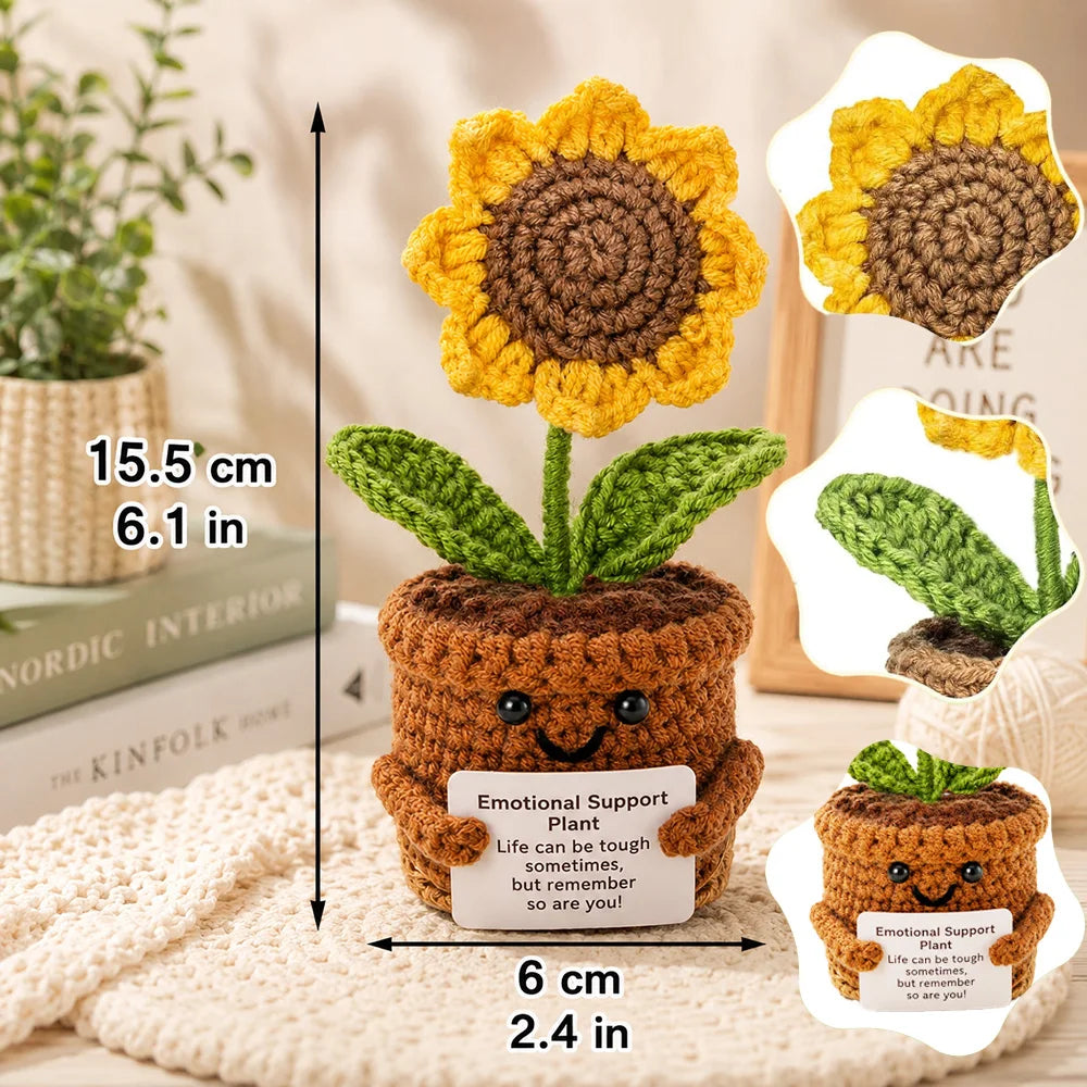 Crochet Pocket Hug – Handmade Knitted Plush Doll