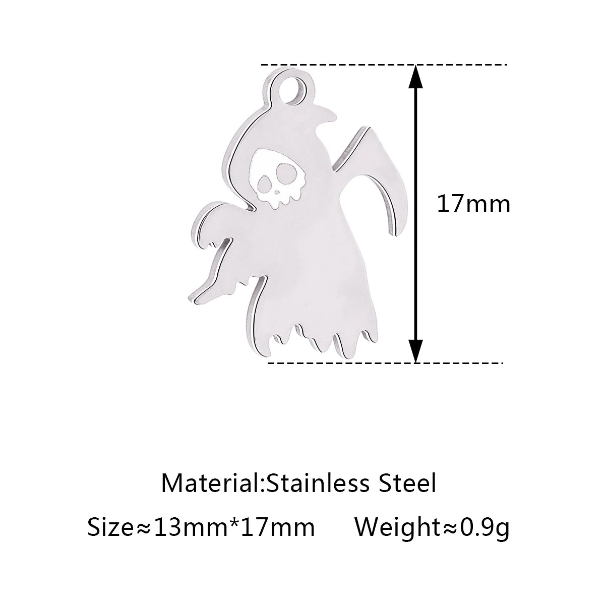 Halloween Charm Pendants Skull Pumpkin Bat Witch Jewelry