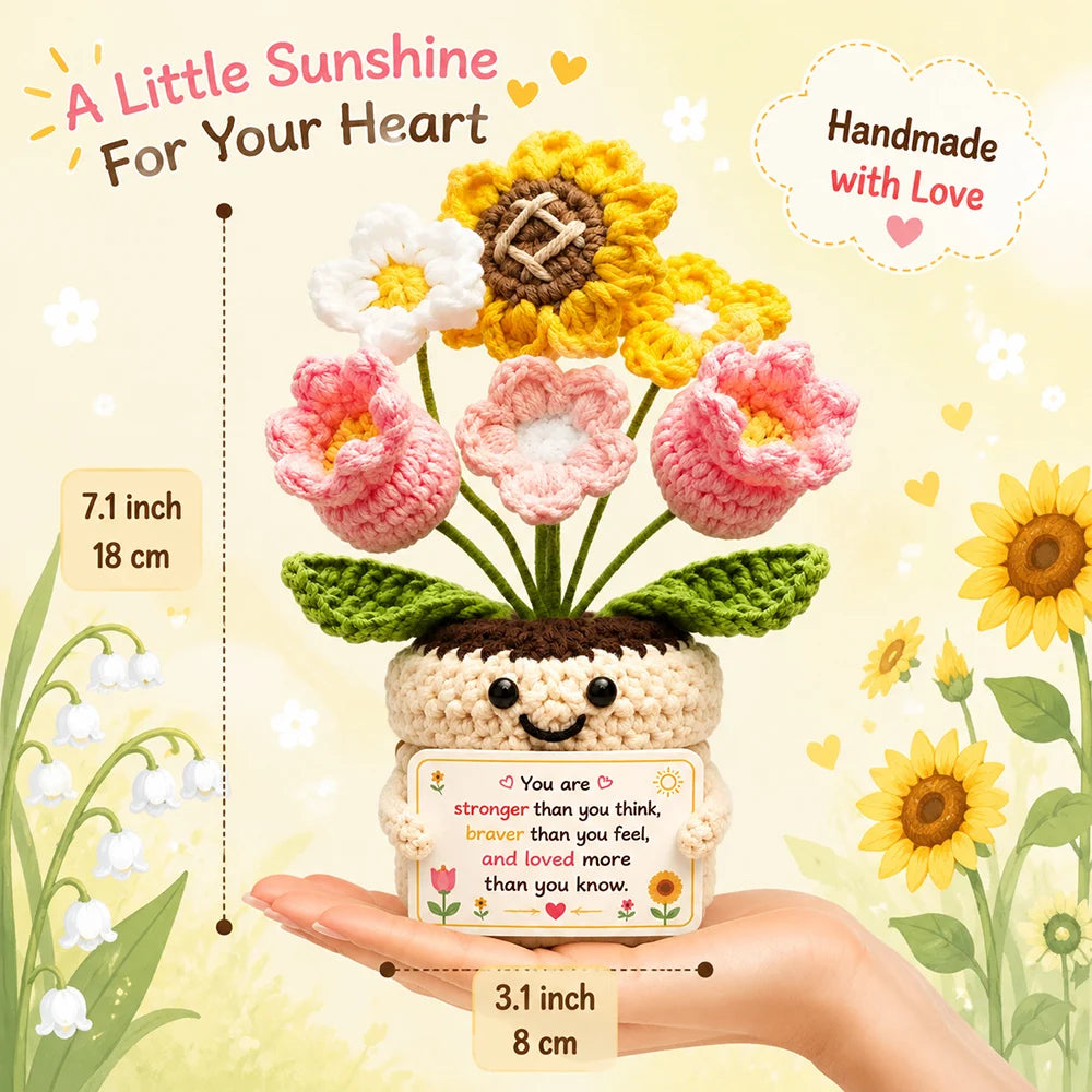 Crochet Pocket Hug – Handmade Knitted Plush Doll