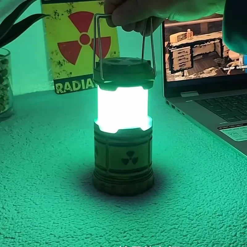 Nuclear Reactor Lantern, Mini Novelty Night Lamp for Halloween Decor