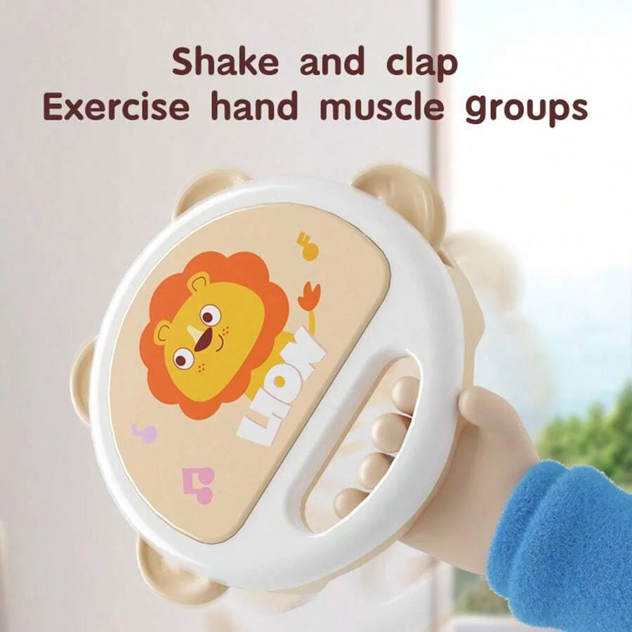 Baby Tambourine – Animal-Shaped Kids Percussion Instrument