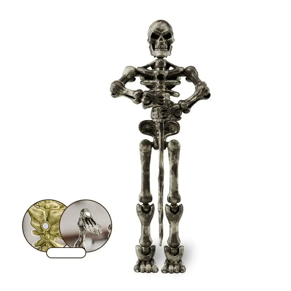 Magnetic Skeleton Toy – Posable Halloween Assembly Figure