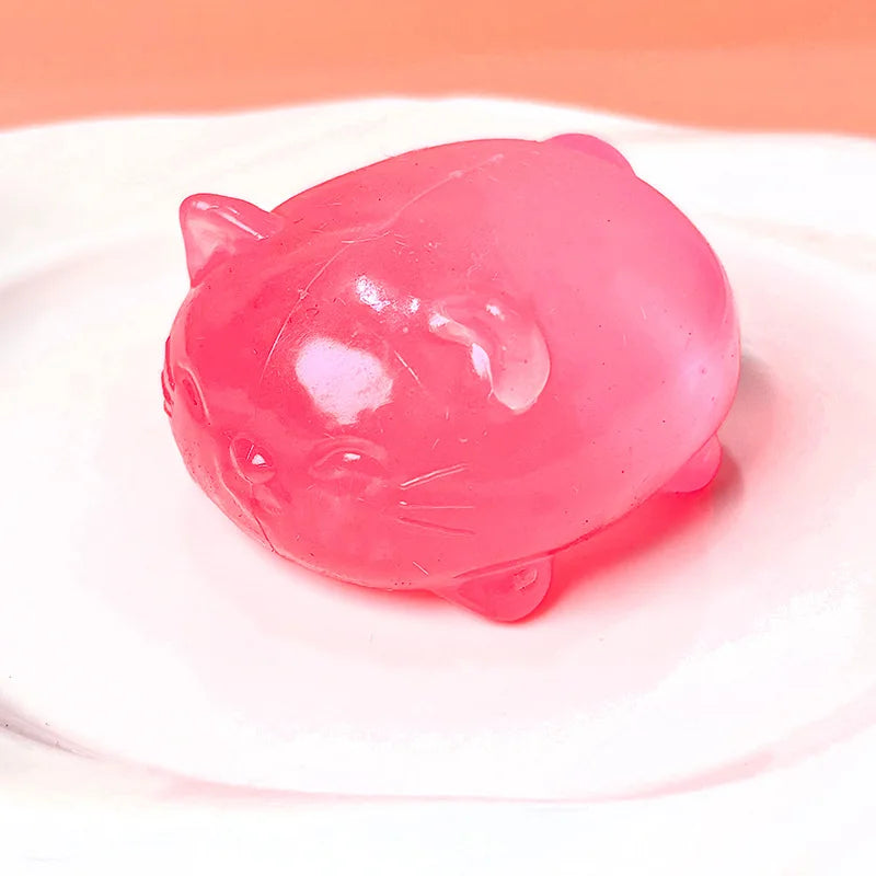 Slow Rise Squishy Toy – Cute Cat Stress Relief Fidget