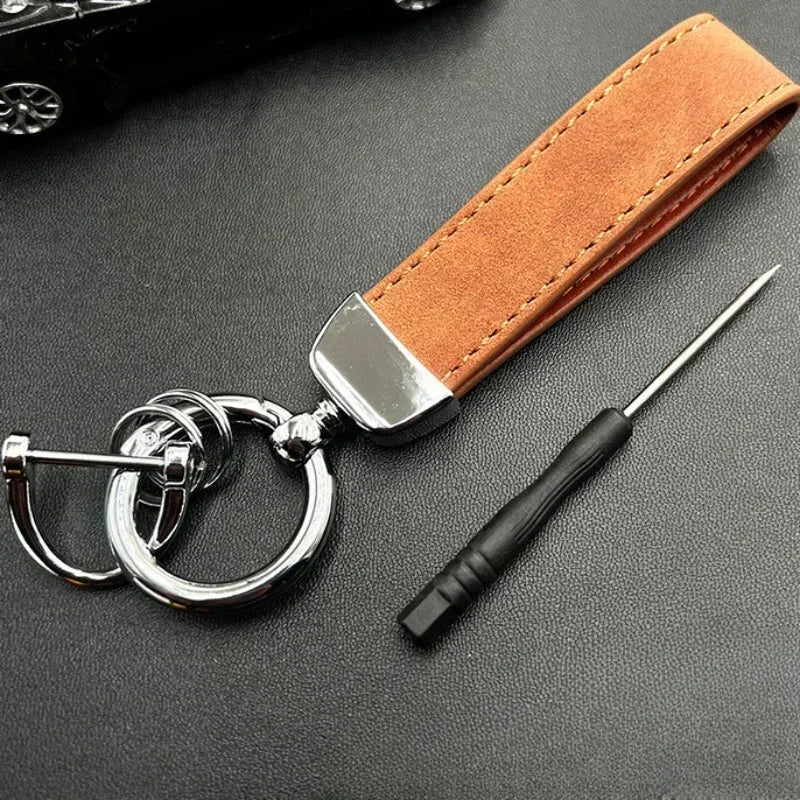 Custom Logo Keychain – Personalized Engraved Metal Key Ring