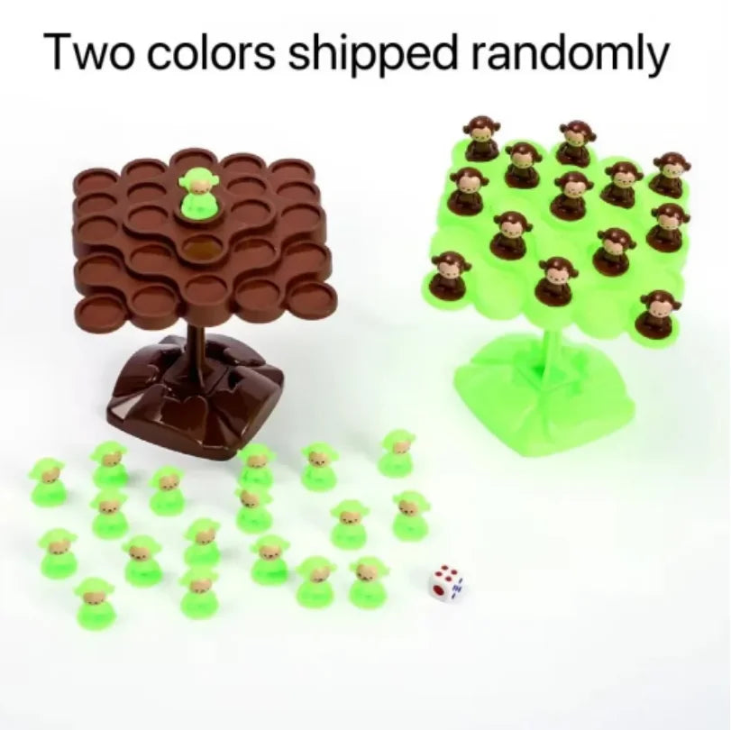 Monkey Balance Game Tree Board Toy for Kids