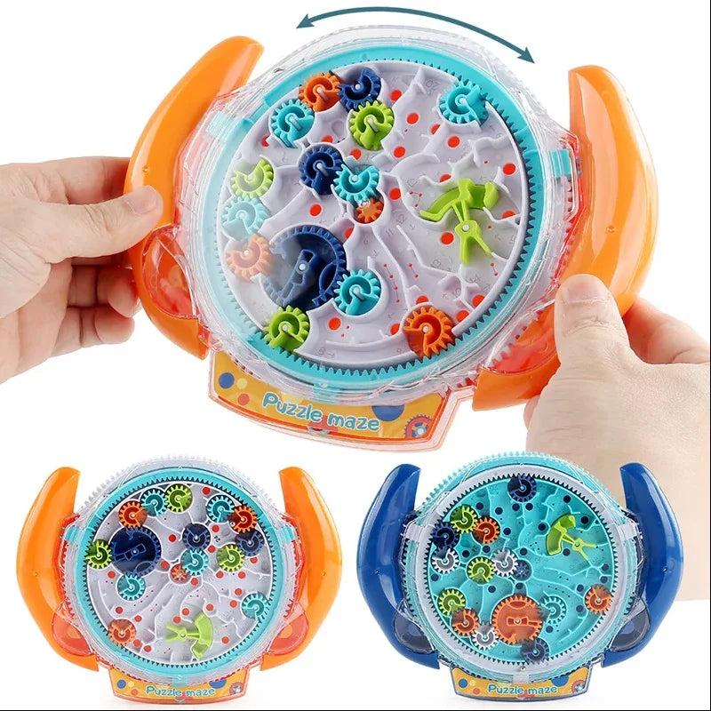 3D Gear Maze Puzzle – Balance Ball Labyrinth Toy for Kids