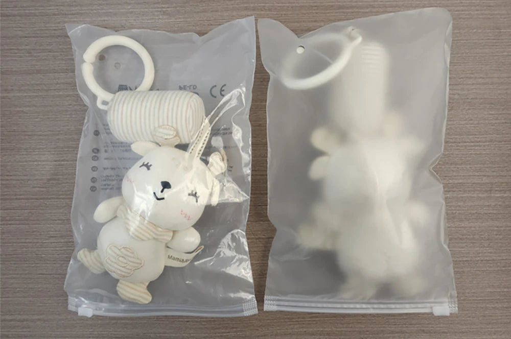 Baby Hanging Rattle Toy – Newborn Stroller & Car Seat Sensory Toy