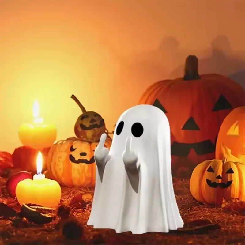 Ghost Statue – Halloween Table Decor Ghost Figurine