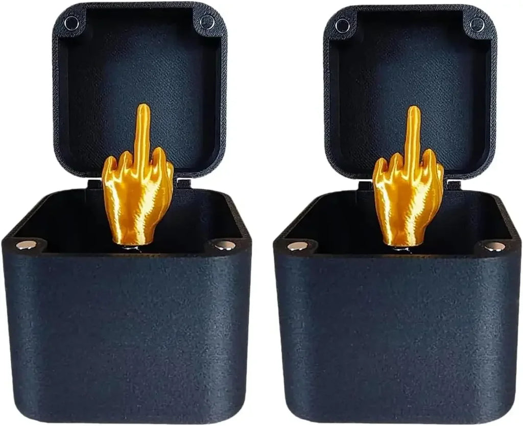 Middle Finger Desk Decor – Funny Gag Gift & Novelty Figurine