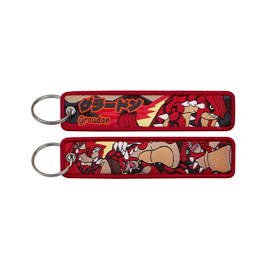 Anime Keychain Embroidered