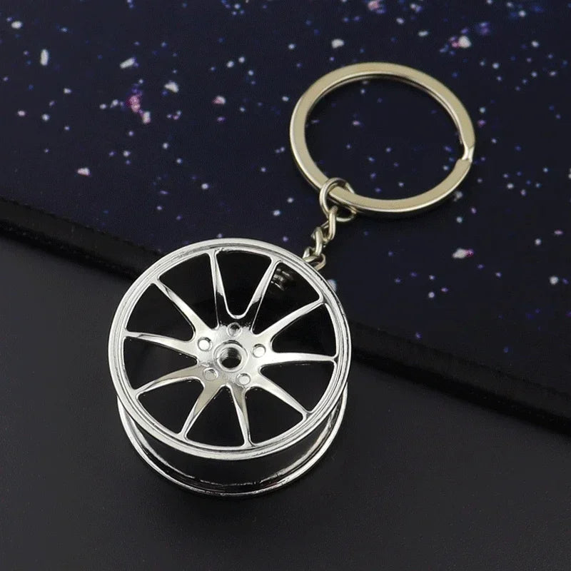 Car Keychain Zinc Alloy Automotive Pendant