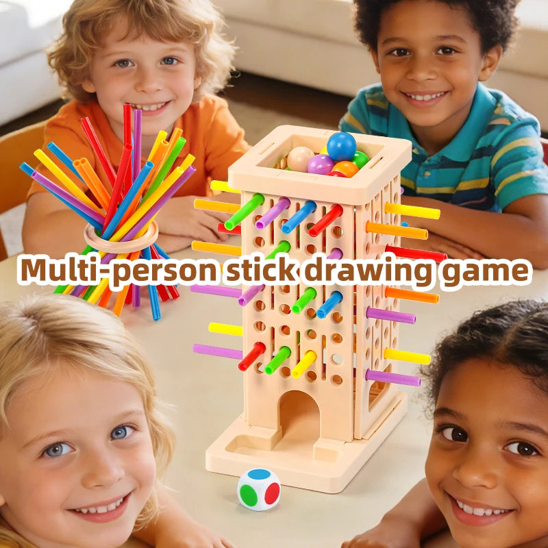 Wooden Strategy Game – Two Player Spatial Thinking Puzzle Toy