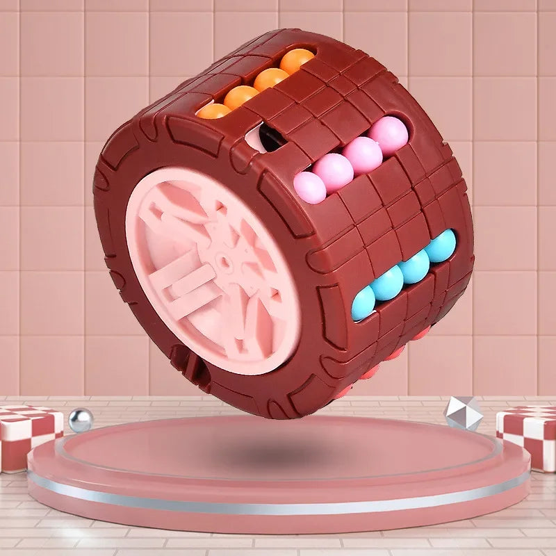 3D Puzzle Fidget Toy – Rotating Cube Brain Teaser for Kids & Adults