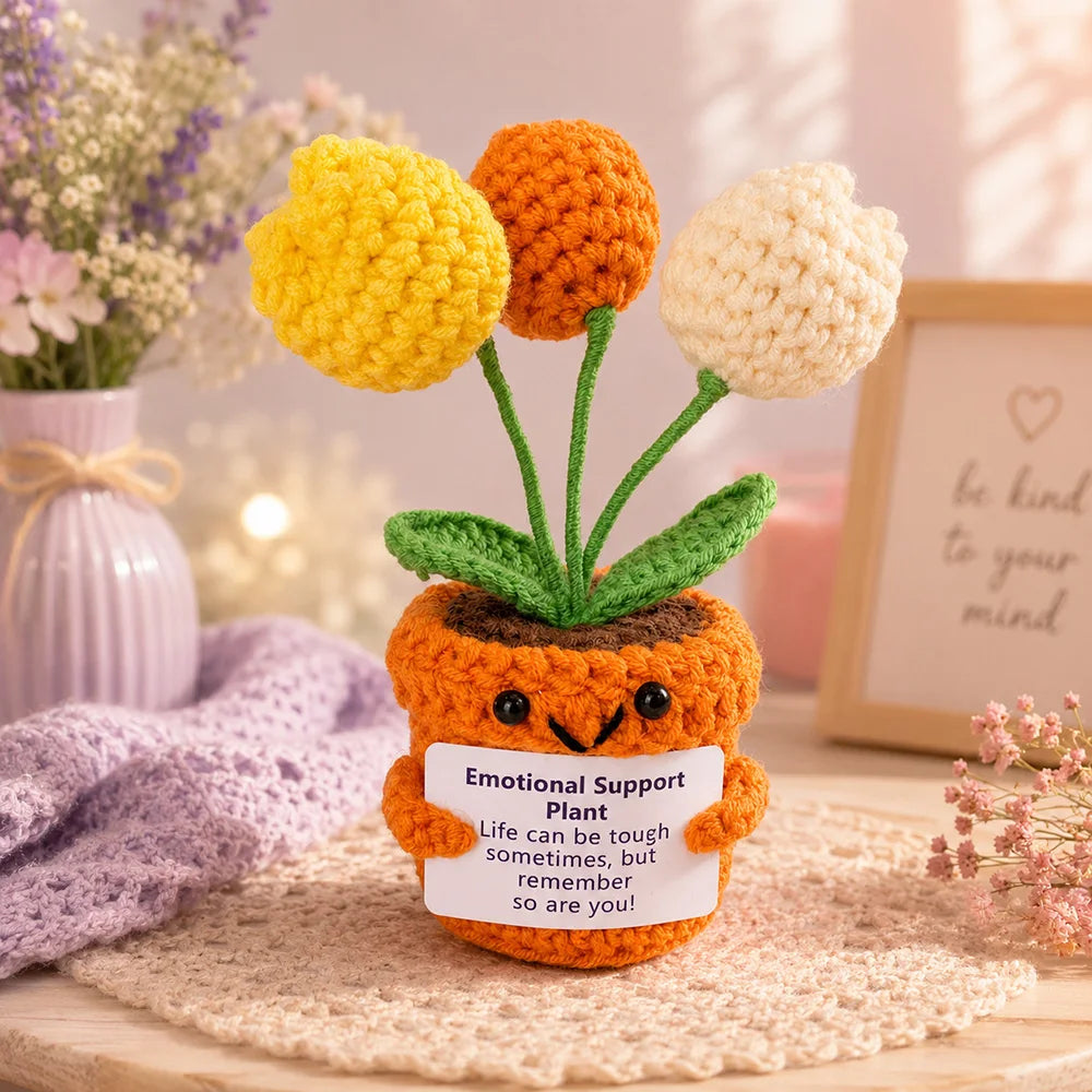 Crochet Pocket Hug – Handmade Knitted Plush Doll