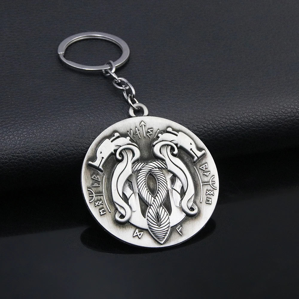 Gothic Conch Drop Earrings Silver Punk Jewelry for Women