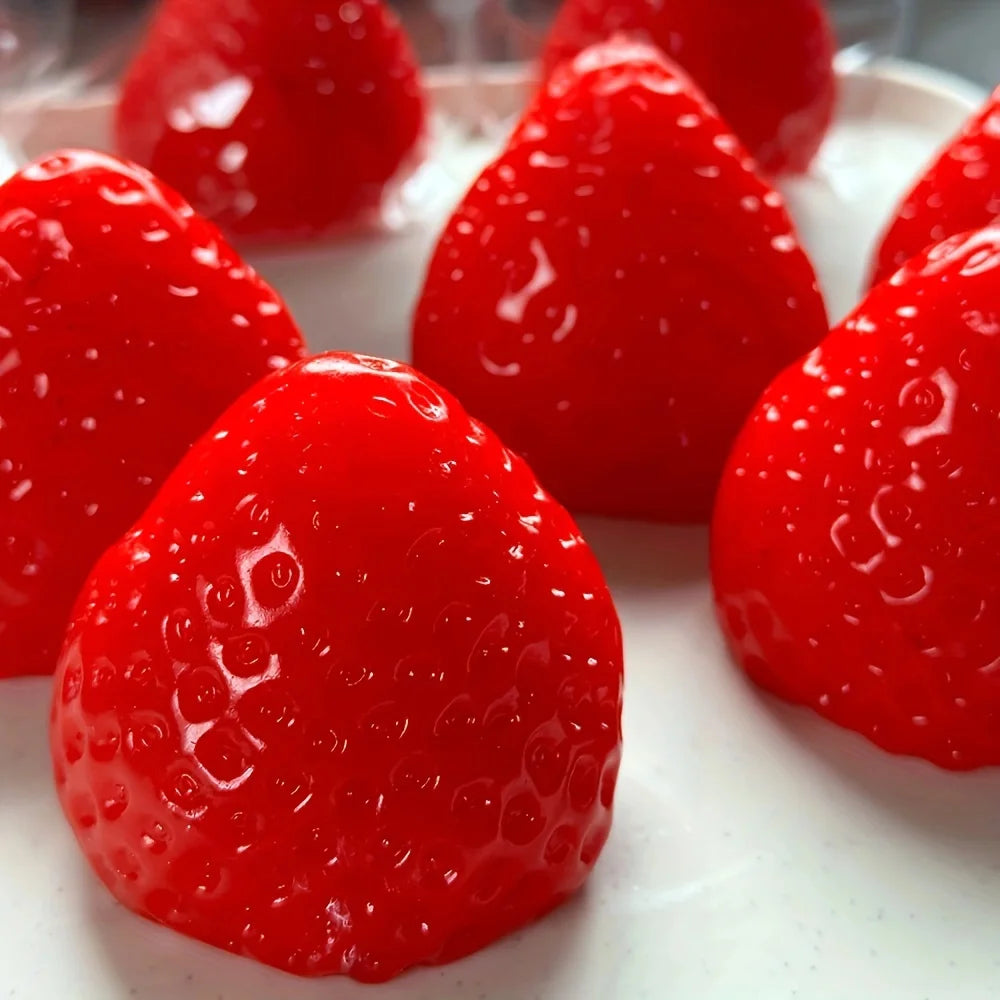 Strawberry Squishy Toy – Soft Fruit Squeeze Fidget