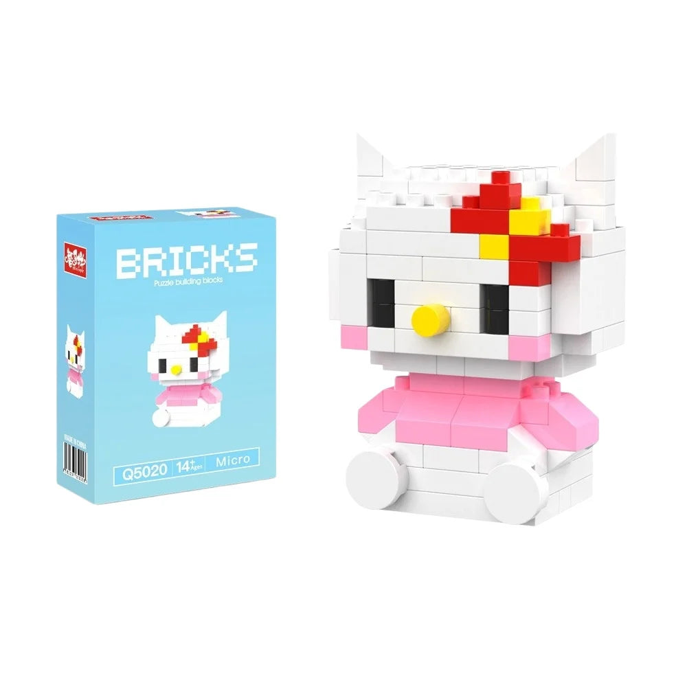 Cartoon Building Blocks – Mini ABS Assembly Brick Set