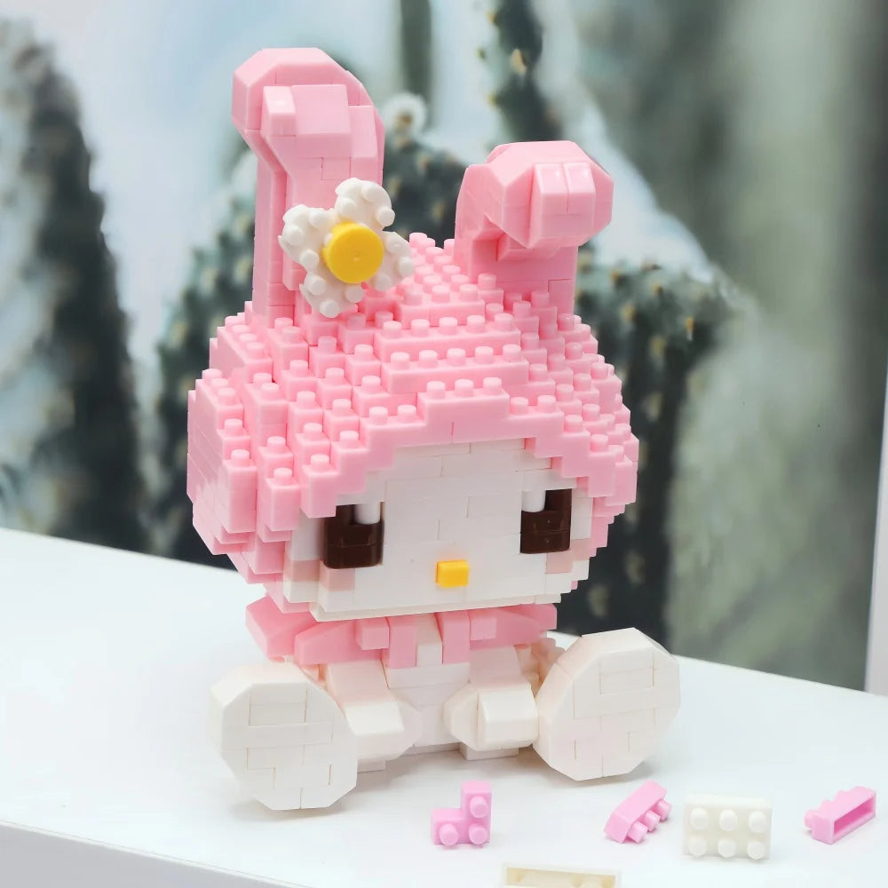 Cartoon Building Blocks – Mini ABS Assembly Brick Set