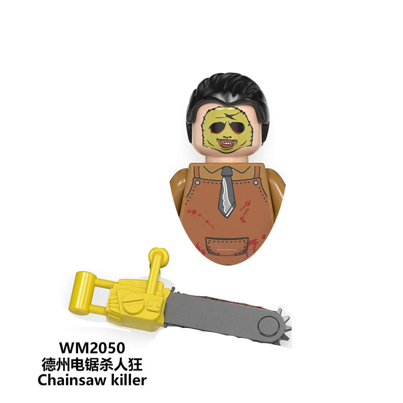 Halloween Building Blocks Horror Mini Figure Brick Set