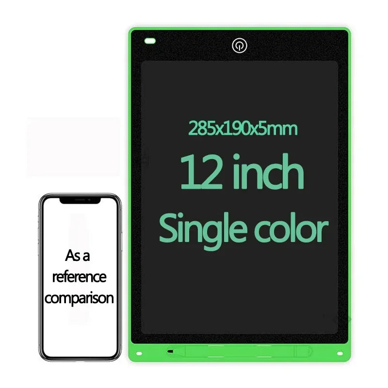 LCD Writing Tablet, Reusable Drawing Board for Kids