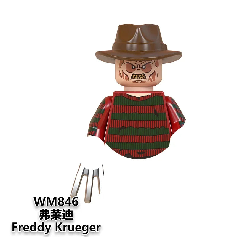 Halloween Building Blocks Horror Mini Figure Brick Set