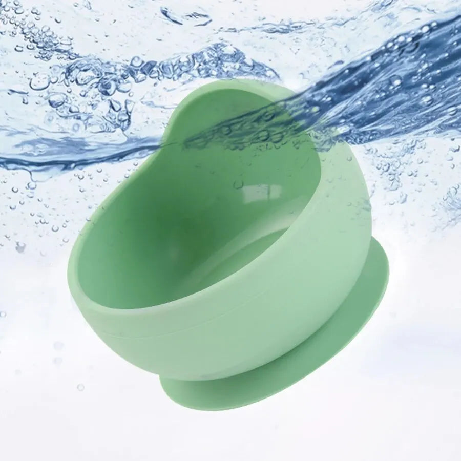 Silicone Baby Feeding Bowl – Spill-Proof Suction Dish