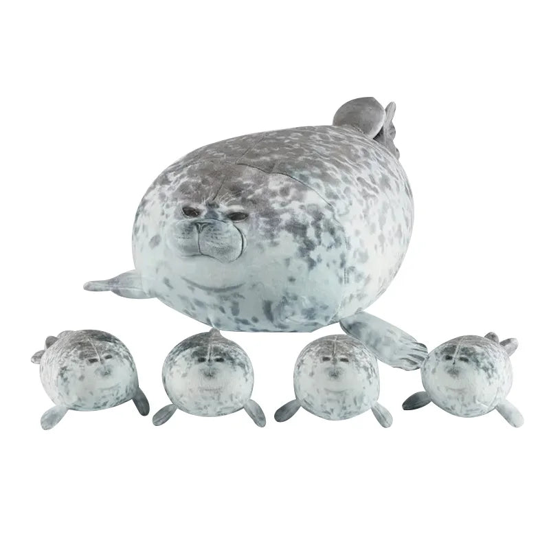 Seal Plush Toy Set – Mother and Baby Seal Stuffed Animals