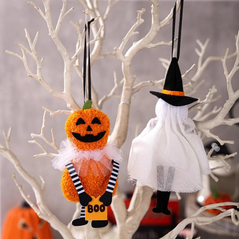 Halloween Hanging Ornament Ghost Pumpkin Party Decoration