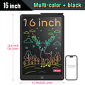 16 Inch LCD Writing Tablet Reusable Drawing Board for Kids