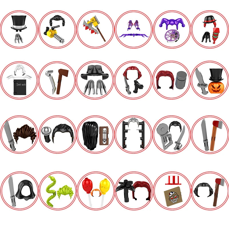 Halloween Horror Building Blocks – Mini Figure Set