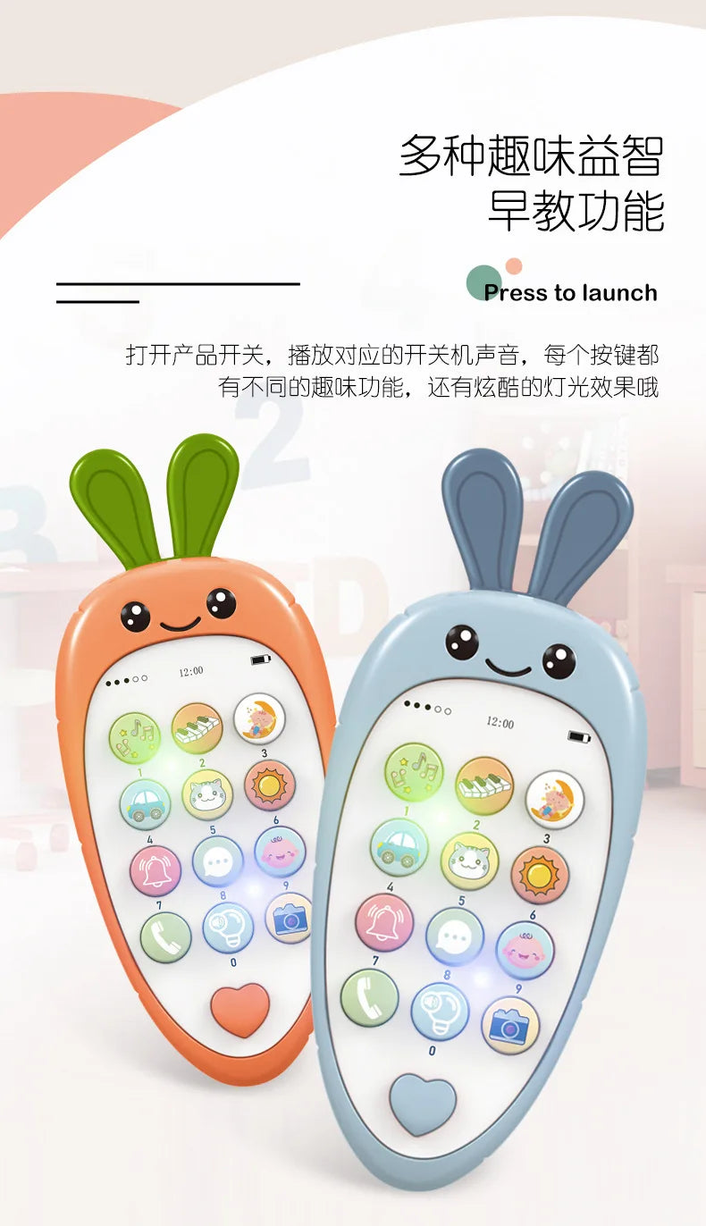 Baby Phone Toy – Musical Pretend Phone for Kids