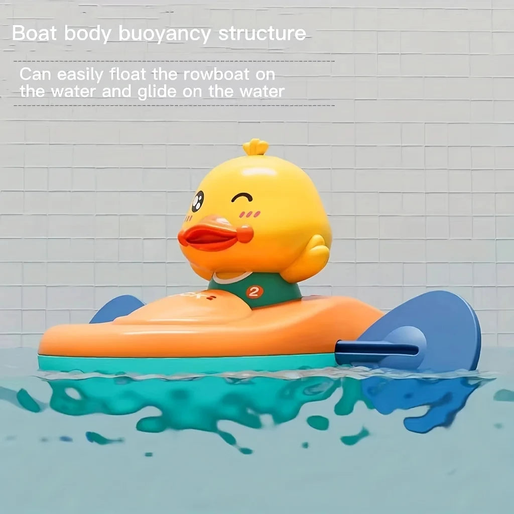 Yellow Duck Bath Toy – Pool & Bathroom Water Play Toy
