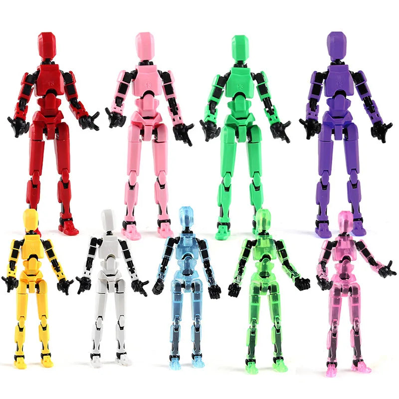 Movable Robot Action Figure – Multi-Jointed 14CM Model