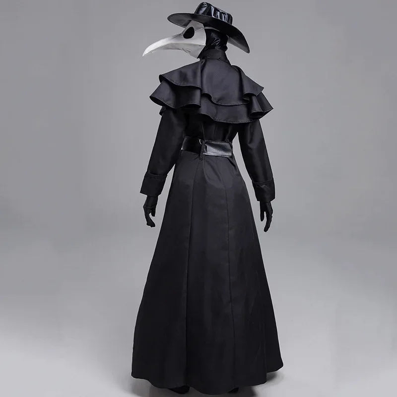 Plague Doctor Costume – Medieval Hooded Robe & Horror Cosplay