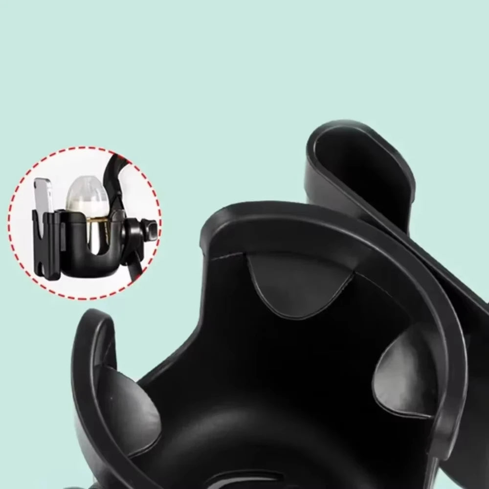 Stroller Cup Holder – Anti-Slip Pram Bottle Holder