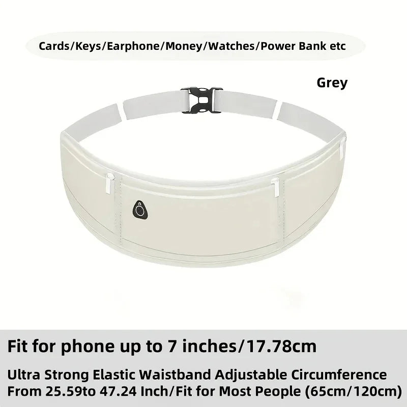 Running Waist Bag, Waterproof Sports Belt Pack for Phone