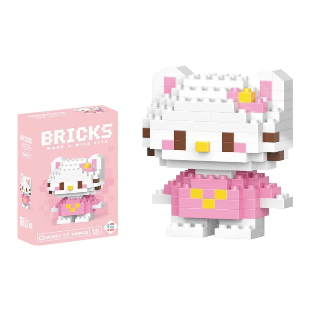 Cartoon Building Blocks – Mini ABS Assembly Brick Set