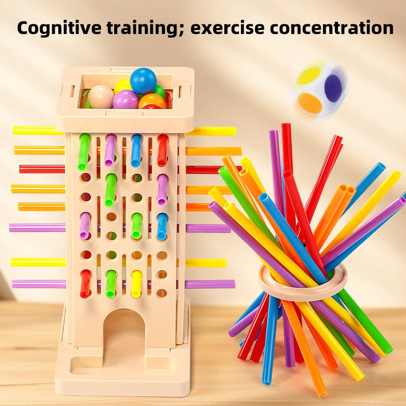 Wooden Strategy Game – Two Player Spatial Thinking Puzzle Toy