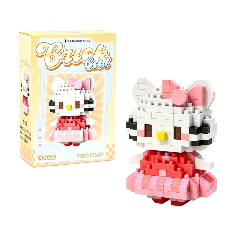 Cartoon Building Blocks – Mini ABS Assembly Brick Set