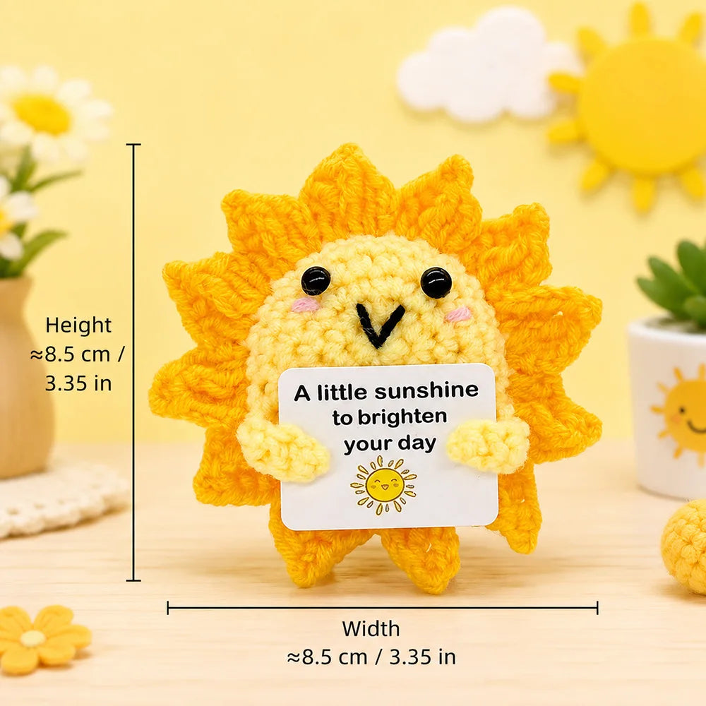 Crochet Pocket Hug – Handmade Knitted Plush Doll