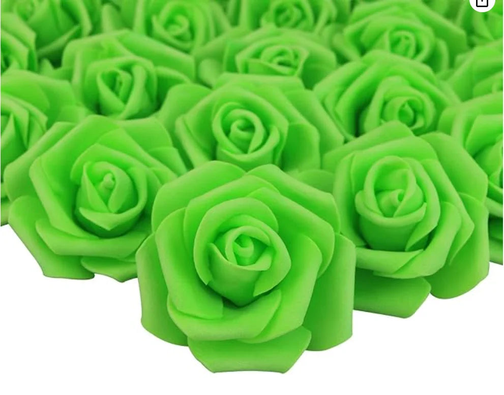 Artificial Rose Flowers – Foam Fake Roses for Home & Wedding Decor