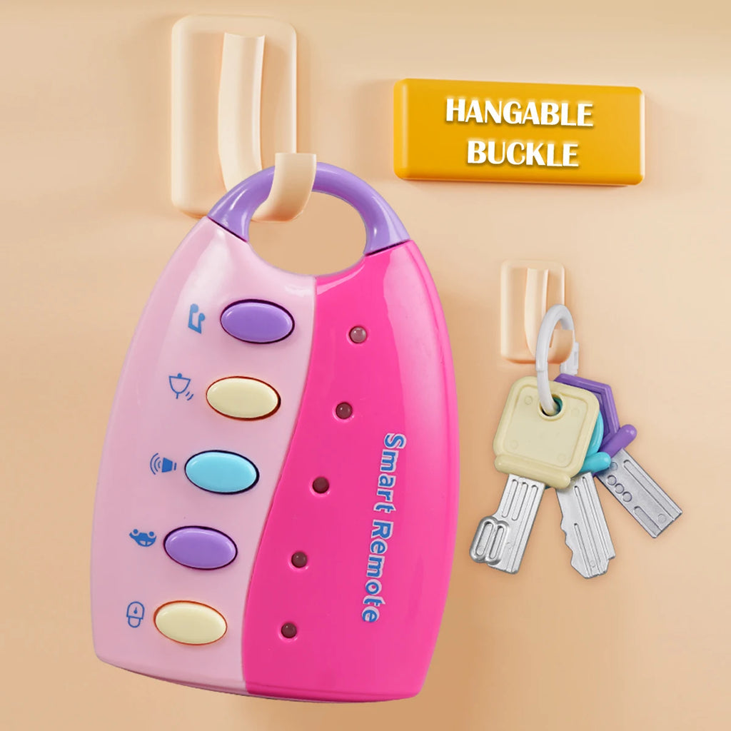 Baby Car Key Toy – Musical Pretend Play & Grip Training Toy
