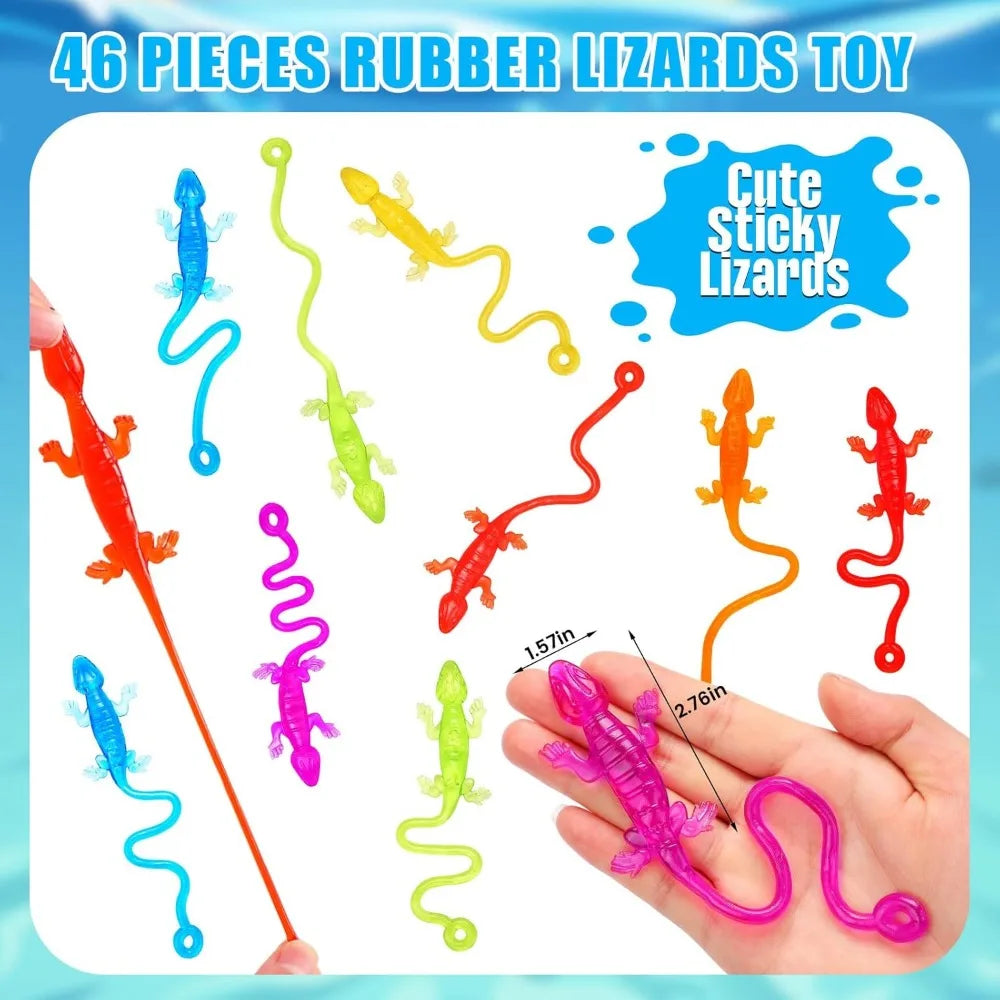 Sticky Climbing Lizard Toys – Fun Party Favor Pack