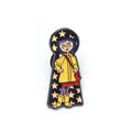 Horror Character Enamel Pin – Gothic Halloween Lapel Brooch