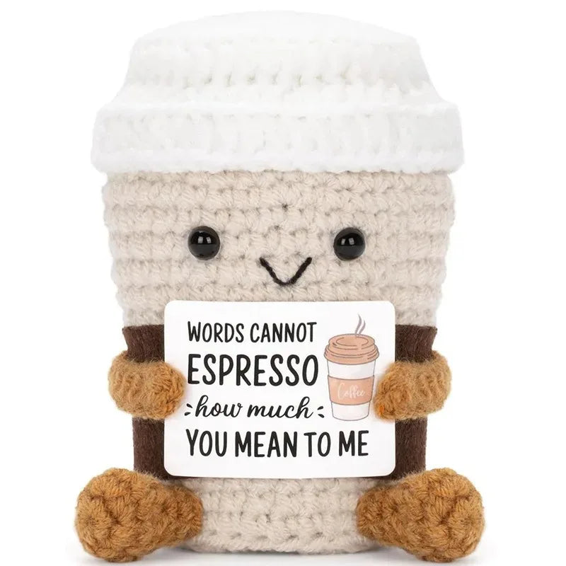 Crochet Pocket Hug – Handmade Knitted Plush Doll