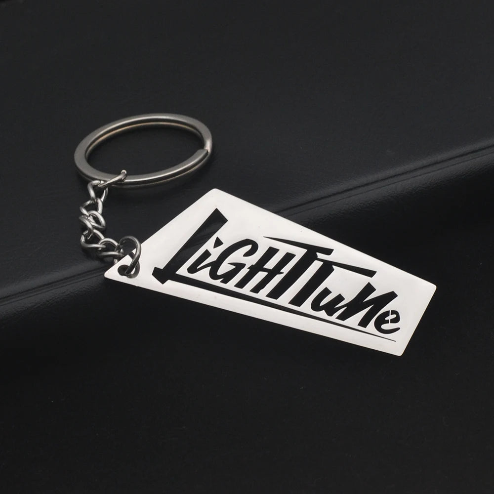 Custom Logo Keychain Stainless Steel
