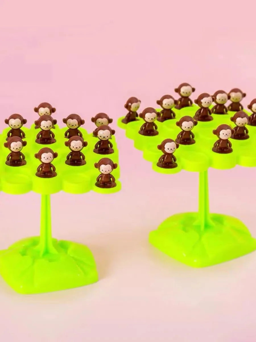 Monkey Balance Game Tree Board Toy for Kids